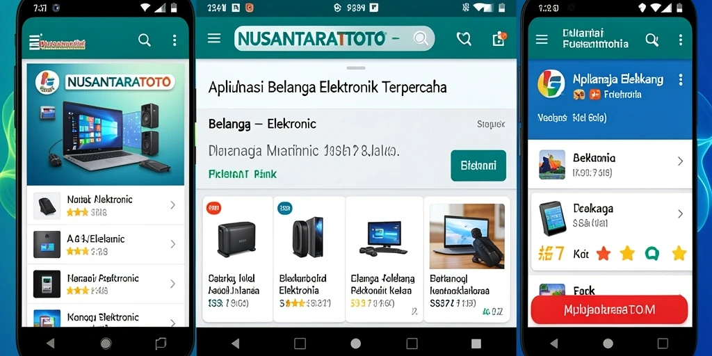 Tampilan antarmuka NUSANTARATOTO yang modern dan fungsional.